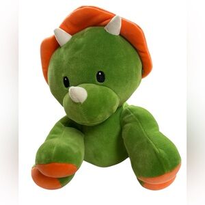 Animal Adventure WelloBeez Antimicrobial Plush Triceratops NWOT